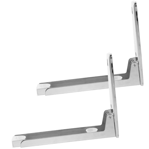 LOLIPPYY Soporte de Pared Extensible para Microondas Acero Inoxidable Estante Reforzado para Horno Montaje Seguro Cocina Diseño para Espacio Compacto
