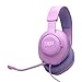 JBL Quantum 100M2 Cuffie Gaming Over Ear con Filo, JBL QuantumSOUND Signature e Jack per Cuffie da 3,5 mm, Compatibilità Multi-Platform, Microfono Rimovibile, Opzione Mute, Viola