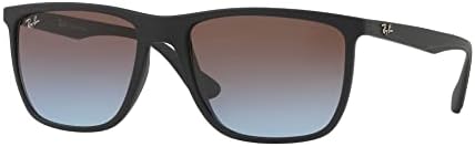 Óculos de Sol Ray-Ban 0RB4288L 601S48 Tam 57 / Preto Fosco - Lentes Azul Gradiente