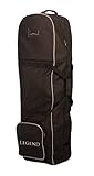 golf reisebag taylormade für Golftaschen bis 10 Inch LEGEND Golftasche Golf Travelbag Reisetasche mit 2 Rädern