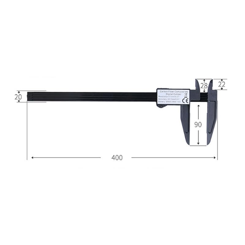 Digital Vernier Caliper 0-200 300mm | Alloy ABS Caliper for Measuring Inner Outer Diameters