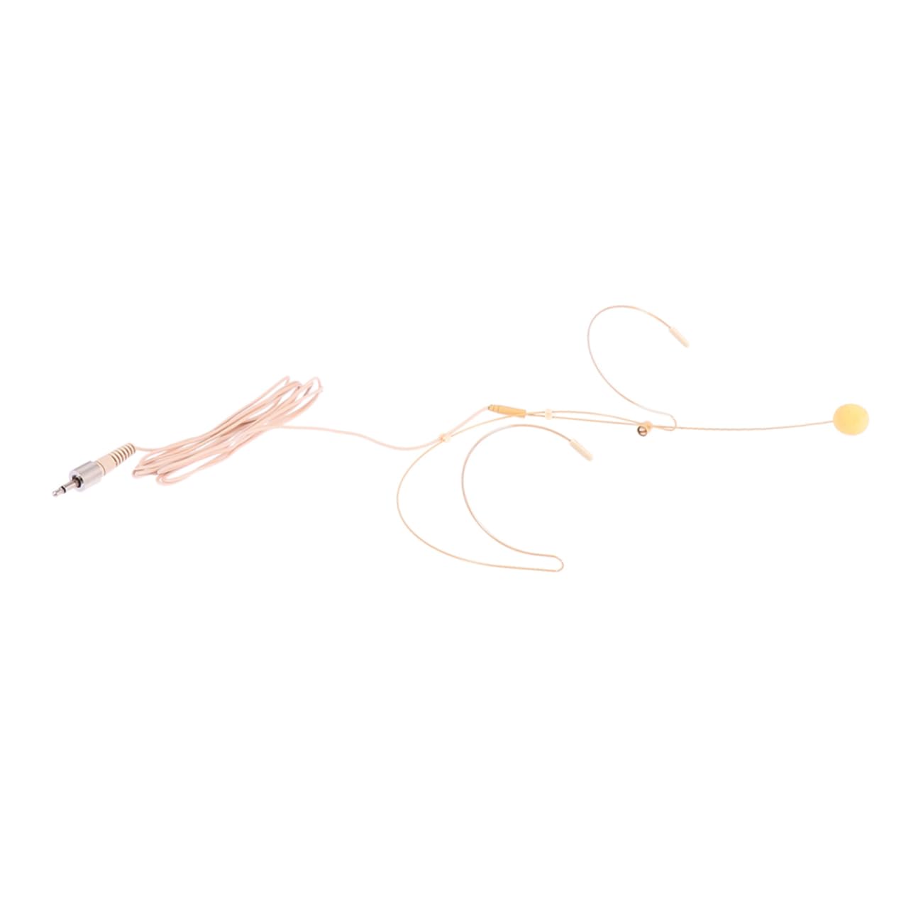 FAVOMOTO Steerable Radio Pole Headwear Microphone Condenser Mic for Stage Teaching Nut