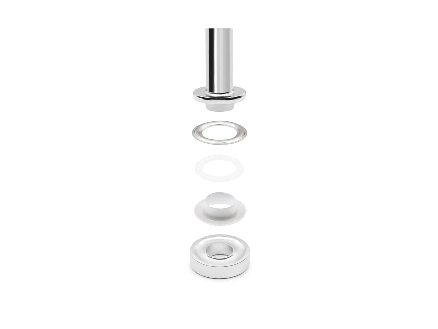 Dritz Grommet Kit, White, 1/2-inch - Image 3