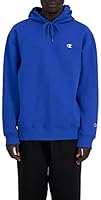Champion Men's Rochester Base Hoodie, Blue Believer, Large