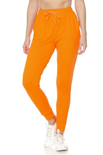 Image of Leggings Depot Premium Jogger Women's Popular Print High Waist Track Pants(S-XL)