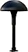 Dabmar LV211-B Large Mushroom Path Light, 20W 12V Jc, Black Finish