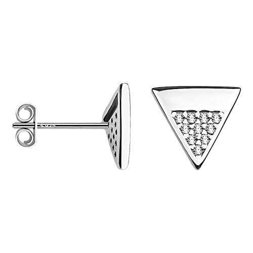 Preisvergleich Produktbild SOFIA MILANI Damen Ohrringe Ohrstecker Dreieck Silber 20507
