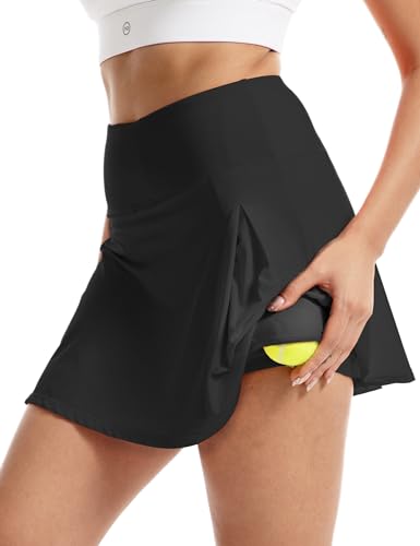 FitsT4 Sports Jupe-short de tennis et de golf pour femme de...