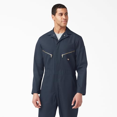 Dickies Men's Deluxe Long Sleeve Coveralls – 7.5 oz Twill - Import Dickies Men's Deluxe Long Sleeve Coveralls – 7.5 oz Twill - Import