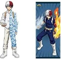 Amazon 僕のヒーローアカデミア ヒロアカ 轟焦凍 等身大タペストリー 2本セット アニメ 萌えグッズ 通販