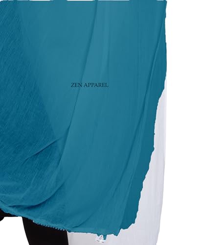 Image of Zen Women's Solid Premium Cotton Dupatta 2.25 Meters 100% Pure Cotton