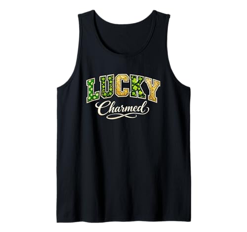 Lucky Charmed Funny Irish St Pattys Womens St Patrick Day