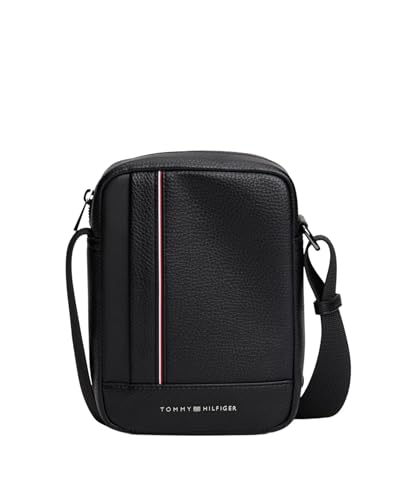 [トミーヒルフィガー] セントラルミニリポーターバッグ AM13632 FREE ブラックBDS