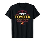 Toyota Engineered to Win Motor Sports Racing Distressed Logo T-Shirt, Men, Black, 3X-Large