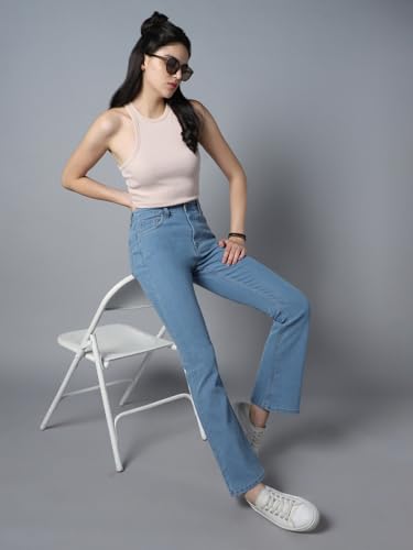 Image of HIGH Star Women's Bootcut Fit Mid Rise Jeans
