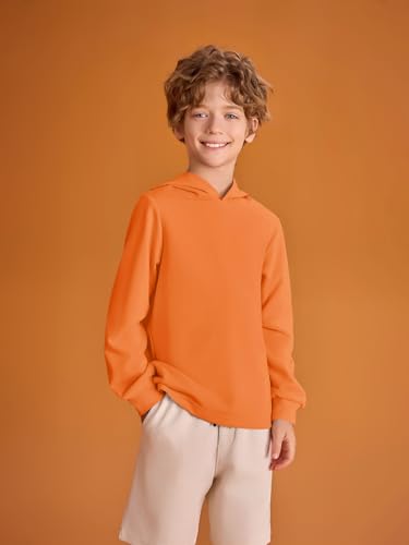 Haloumoning Boys Fashion Hoodies Kids Long Sleeve Hooded Sweatshirts 5-14 Years2