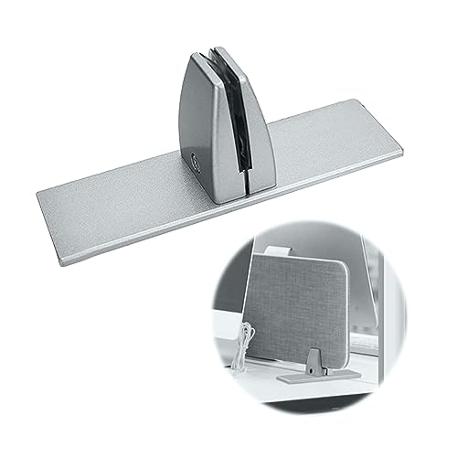 Klemmhalter für Schreibtisch Trennwandklemme - Büro-Schreibtisch Trennwand Clip Klemmhalter Tischklemme für Spuckschutz für Büro Bibliotheken Max Tischplatte: 3-25mm 1 Stück Silber