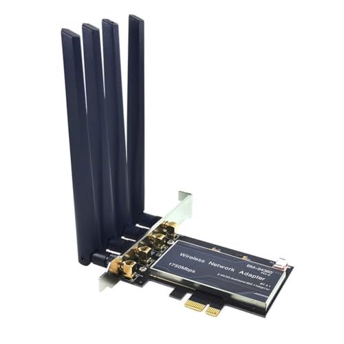 Carte Réseau PCIE WiFi BCM94360 pour Travailler à la Maison sans Câble Ethernet