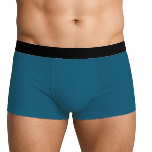 Image of HK47 Men Underwear Pack, Ice Silk Stretchable Breathable Trunks, Regular Fit Men's Brief, Anti Bacterial Quick Dry Innerwear for Men