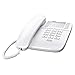 Produktbild Gigaset DA510 - Schnurgebundenes Telefon mit praktischer Anrufanzeige - Kurzwahleinträge - großes Telefonbuch - Stummtaste mit Wartemelodie - Anrufsperre und Tastensperre, weiß