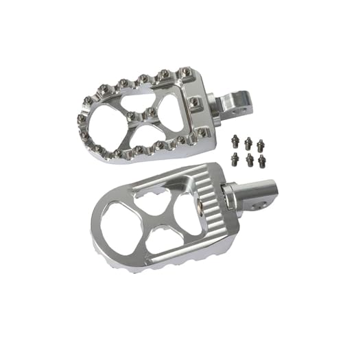 Plaque repose-pieds larges moto robustes pour éliminer les vibrations sur Sportster et Bobber