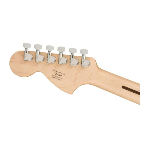 Image of Fender Squier Affinity Series Stratocaster Electric Guitar with Gig-Bag, Polishing Cloth, Strap, Picks & E-Book - Olympic White