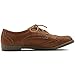 Ollio Women's Flats Shoes Wingtip Lace Up Oxfords M2921 (7 B(M) US, Brown)