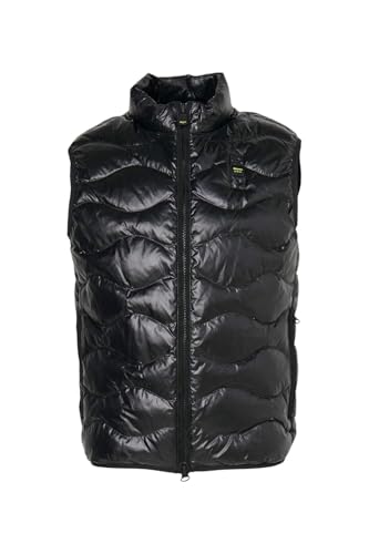 Modello: Gilet Blauer Cappotti e Giubbotti Uomo 24SBLUX02058-005958 sintetico nero - XXL