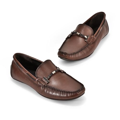 Image of Woods Men Brown Loafers