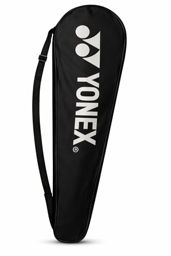 YONEX Badminton Racquet Cover Black Adjustable Shoulder Strap Lightweight Protection Bag