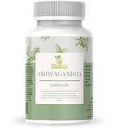 Modern Ayurvedic Center Organic Ashwagandha Capsules – High Potency Adaptogen for Relaxation, Vit...