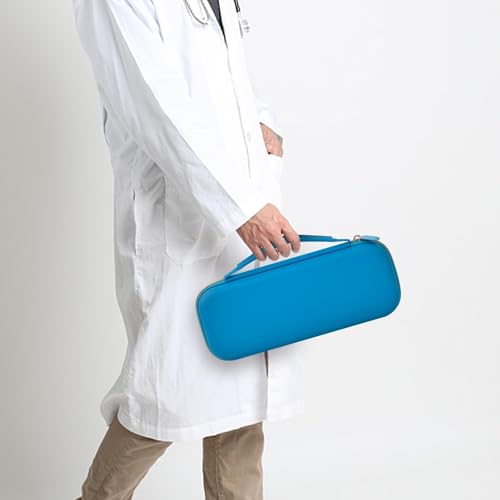 Image of Stethoscope Case for 3M Littmann Classic III /Cardiology IV, Sky-Blue | for MDF Acoustica Stethoscopes, for Nurses, Doctors, Nursing School Essentials, Students, Clinic, EMS, Travel, Hard Bag Only