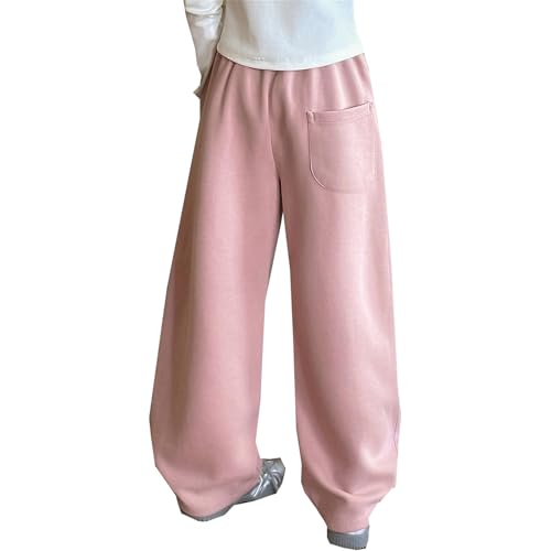 Boys Girls Sweatpants Baggy Jogger Pants Drawstring Elastic Waist Soft Stretchy Casual Streetwear Cute Trousers2
