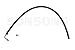 Sunsong 3401568 Power Steering Return Line Hose Assembly