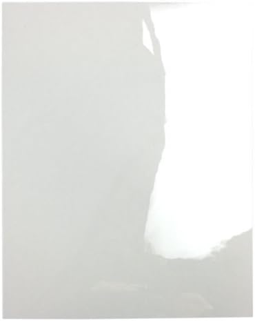 Crystal Clear 8.5 X 11 Heat Resistant 7mil Letter Size Covers Unpunched, No Tissue - 100pk
