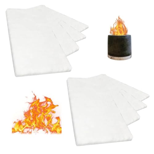 HJYDGJ 8 piezas de lana de cerámica para interior bio etanol estufa de cerámica de lana chimenea esponja cerámica lana cerámica lana cerámica para bioetanol esponja de cerámica mecha de repuesto - HJYDGJ 8 piezas de lana de cerámica para interior bio etanol estufa de cerámica de lana chimenea esponja cerámica lana cerámica lana cerámica para bioetanol esponja de cerámica mecha de repuesto -