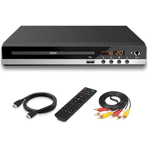 Nicoone HDMI DVD Player with Remote Cover