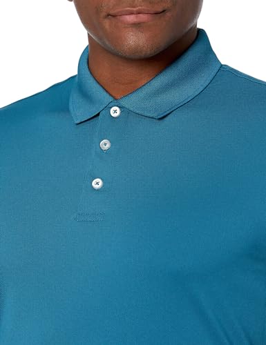 Image of Amazon Essentials Men's Moisture Wicking Golf Polo Shirt, Short Sleeve, Slim-Fit, Quick-Dry