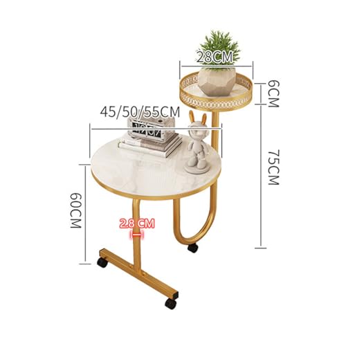 Table basse à 2 niveaux : fini le désordre dans votre petit salon moderne