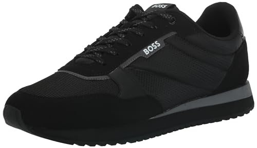 Image of BOSS Men's Kai Retro Low Profile Sneakers