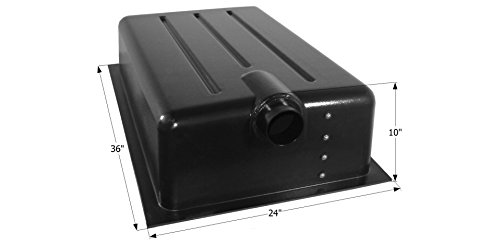 Image of ICON Holding Tank Center End Drain HT159ED, w / 3 in Spigot & 4 Level Sensors