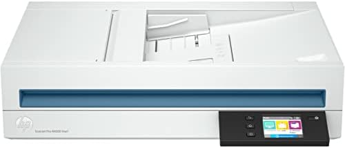 ScanJet Pro N4600 fnw1, Fast 2-Sided scanning and auto Document Feeder with Wireless connectivity (20G07A)