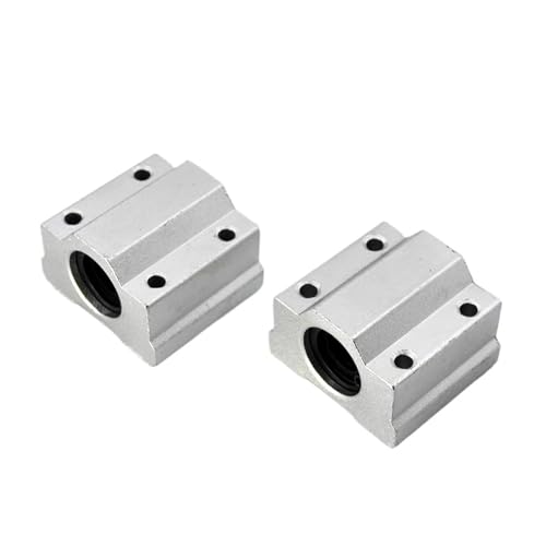 2 roulements à billes linéaires boîtier alu alliage haute résistance