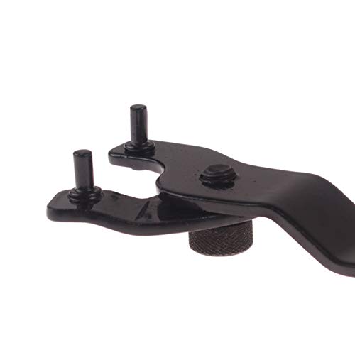 Toolstar Clé à Broche Réglable 190mm En Y Avec Poignée Plastique - Pour Meuleuse D'Angle