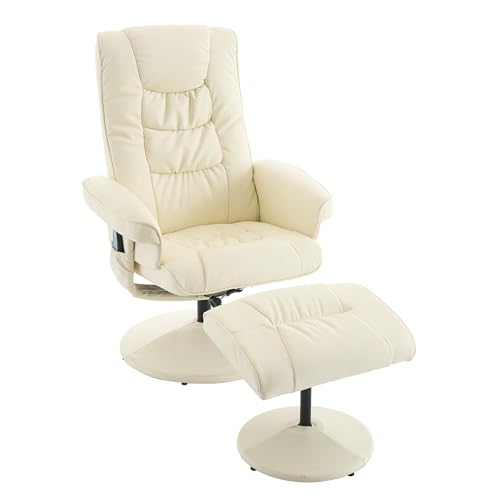 Sillón Oficina Plegable Beige miniatura 1