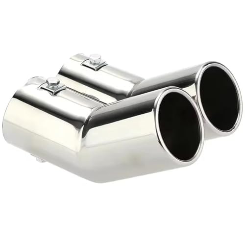 Embouts d'échappement pour VW Golf 4 Bora et Jetta en acier inoxydable double