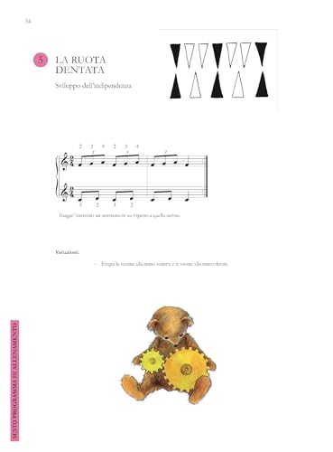 Piano Fitness. Ginnastica Per Giovani Pianisti E Giovani Nel Cuore - 6