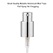 Hydior Empty Glass Spray Bottles, Perfume Atomizer, Fine Mist Spray, 3.4oz, Clear, 2 Pack