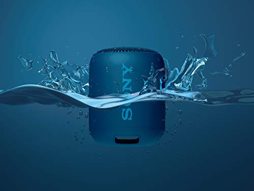 Caixa de Som Bluetooth Sony SRS-XB12 Entrada Auxiliar P2 - Azul