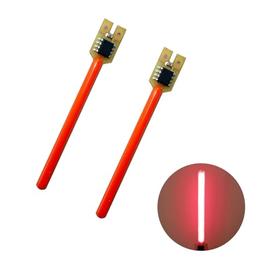 Image of DIY kit Streaming Lights 3v Waterproof led Beads Breathing Light Auto Meteor Light Festival Decoration Lights (Red Light 2 pcs.)